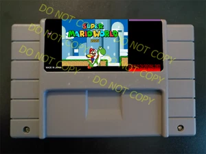 Super Mario World 2025 (SA-1) - USA English - For Super Nintendo SNES - Picture 1 of 1