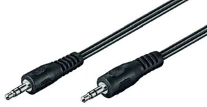 Cable de conexión de clavija 3,5 mm 10,0 m audio - Imagen 1 de 1