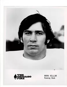 Mark Kellar The Chicago Fire Team Issued Photo WFL World Football League - Picture 1 of 1