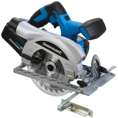 Scie circulaire electique Silverline 150mm 18V - Photo 1/4