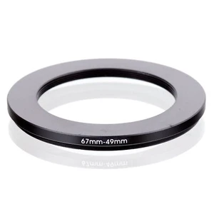 RISE(UK) 67mm-49mm 67-49 mm 67 to 49 Step down Ring Filter Adapter black - Picture 1 of 3
