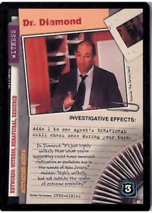 X-Files CCG Dr. Diamond XF96-0191v1 - Imagen 1 de 2