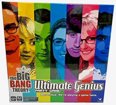 The Big Bang Theory Ultimate Genius Party Game New Sealed Sheldon Cooper 12+ - Image 1 of 2