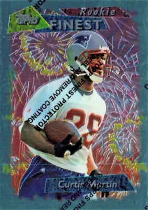 Topps Finest Curtis Martin Rookie Card #264 Hall of Fame Mint - Picture 1 of 2