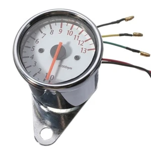 12V Motorcycle Modified Speedometer Tachometer Gauge Meter - Picture 1 of 8