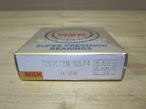 NSK Cuscinetto di contatto angolare di precisione 7207CTYNSULP4 - Foto 1 di 1
