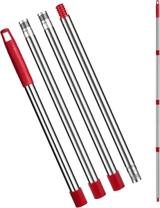 Spin Mop Replacement Handle - 4 Section Mop or Broom Handle/Stick Compatible ... - Picture 1 of 1