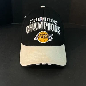 2009 NBA Conference Champions Los Angeles Lakers Hat Kobe Bryant Adidas Cap - Picture 1 of 7
