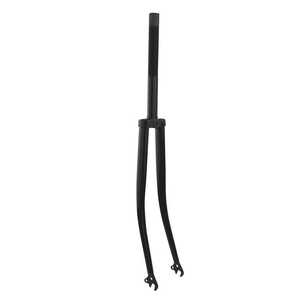 PRO+ 700 Steel Bicycle 304 Fork 1" Threaded Black - Image 1 of 1