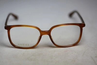 Gucci GG02600 002 avana transparente 53-17-145 HECHO EN ITALIA CON CAJA/PAPELES 9794 Foto 1 de 4