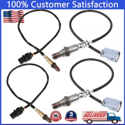 Датчик кислорода для 2017-19 Ford F-250 и F-350 Super Duty Upstream + Downstream 4 шт. - Изображение 1 из 4