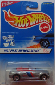 1997 Hot Wheels First Edition BMW M Roadster 6/12 (5 Spoke Hub Wheels)