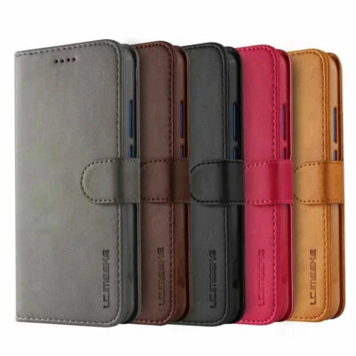 For Huawei P Smart 2019 P30 P20 Pro P10 Lite Magnetic Flip Leather Wallet Case - Image 1 of 4