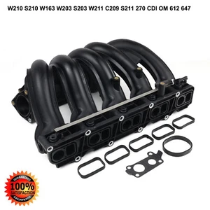 Per Mercedes-Benz CLASSE C E W203 W211 S210 Collettore di Aspirazione 6120901037 - Imagen 1 de 12