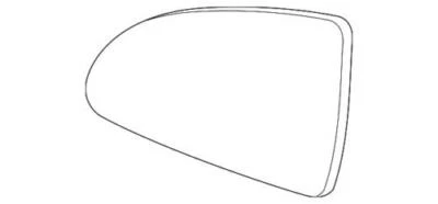 Espejo retrovisor lateral de vidrio genuino GM 2004-2010 Chevrolet Pontiac pasajero 22698304 Foto 1 de 2