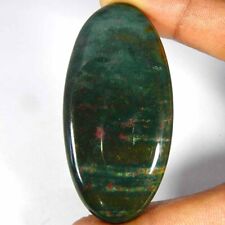 109.80Cts100%Natural top Blood Stone Oval Cabochon Loose Gemstone