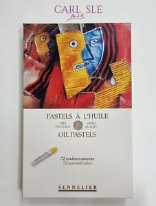 Sennelier Oil Pastels Box Set - 72 pasteles al óleo surtidos - Imagen 1 de 4