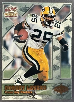 Pacific Paramount #6 Dorsey Levens Super Bowl XXXII 1998 Foto 1 de 2