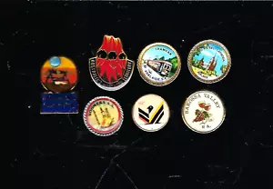 7 x Souvenir Pins Badges from South Australia Coober Pedy Barossa Pin Badge - Picture 1 of 1