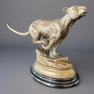 Bronze Antoine-Louis Barye Léopard En Course - Picture 1 of 8