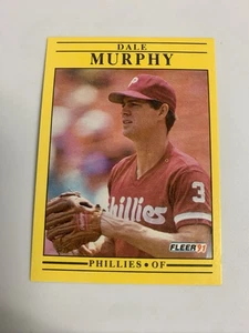 1991 Fleer Dale Murphy Philadelphia Phillies  - Bild 1 von 1