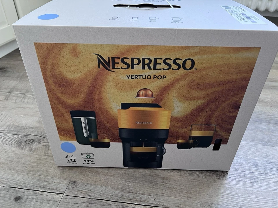 Nespresso Vertuo Pop – Kaffeemaschine – Neu & OVP – unbenutzt gratis Versand  - Bild 1 von 4
