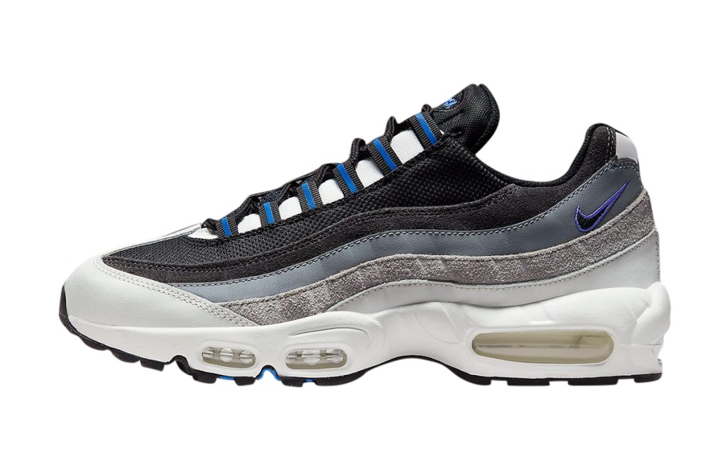 Nike Air Max 95 Black Medium Blue for Sale | Authenticity Nike Air Max 95 Black Medium Blue for Sale | Authenticity