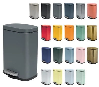 spirella Kosmetikeimer 5 Liter mit Softclose Treteimer Mülleimer Abfalleimer Bad - Bild 1 von 4