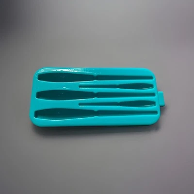 BRX Soft Plastic Bait Mold, 7in and 4.5in whip tail Jerkbait, Plastisol , USA Made