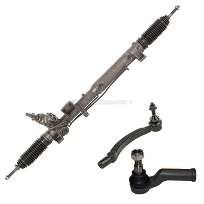 Kit de barra de amarre exterior y cremallera de dirección asistida para Volvo S80 XC70 V70 S60 Foto 1 de 4