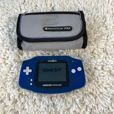Nintendo Gameboy Advance GBA Midnight Blue Toys R Us Limited Edition AGB-001 - Image 1 of 4