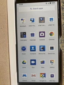 AT&T Motivate V341U 6.2in 16GB Blue Surf Smartphone Android 10 with Accessories - Picture 1 of 5