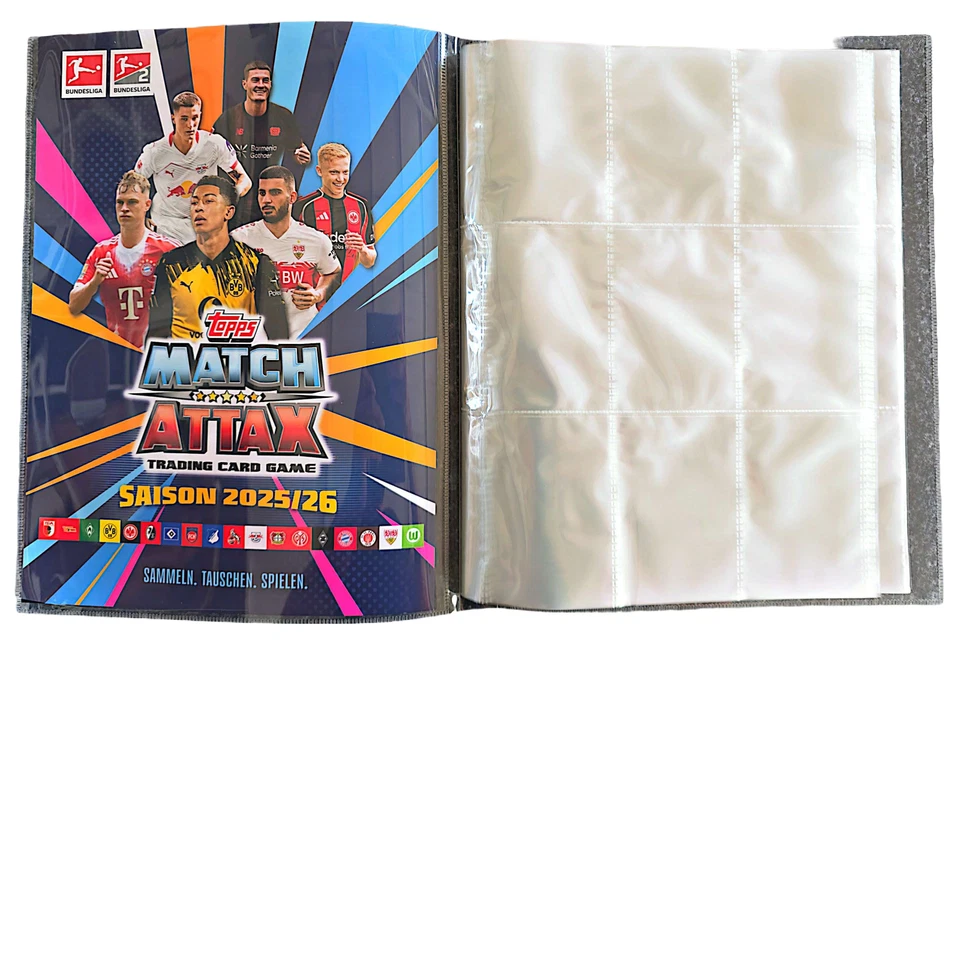 Topps Bundesliga Match Attax 25/26 – Leere Sammelmappe - 2025 2026