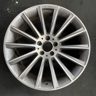 Rear AMG Mercedes-benz Machined Grey S-class OEM Wheel 20” 2014-2020 85355 - Image 1 of 4
