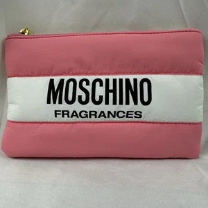 MOSCHINO FRAGRANCES Pink Clutch / Make Up Bag / Purse / Pouch. New In Packaging - Picture 1 of 6
