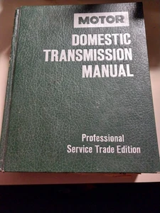 motor domestic transmission manual professional service trade edition 3rd ed. - Foto 1 di 6
