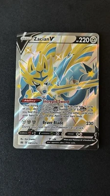 Zacian V (Shiny) SWSH292 SWSH: Sword & Shield Promo Cards Holo - Image 1 of 2