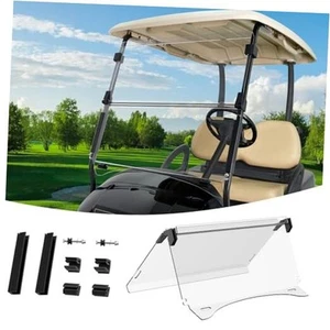 Club Car Windshield, Golf Cart Windshield Compatible with Club Car Precedent, - Picture 1 of 7