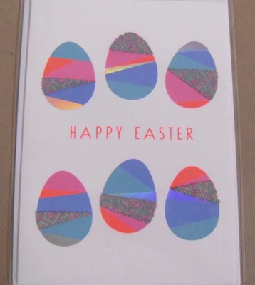 Papyrus 3D Easter Card Eggs w/ Tiny Beads - Image 1 of 3