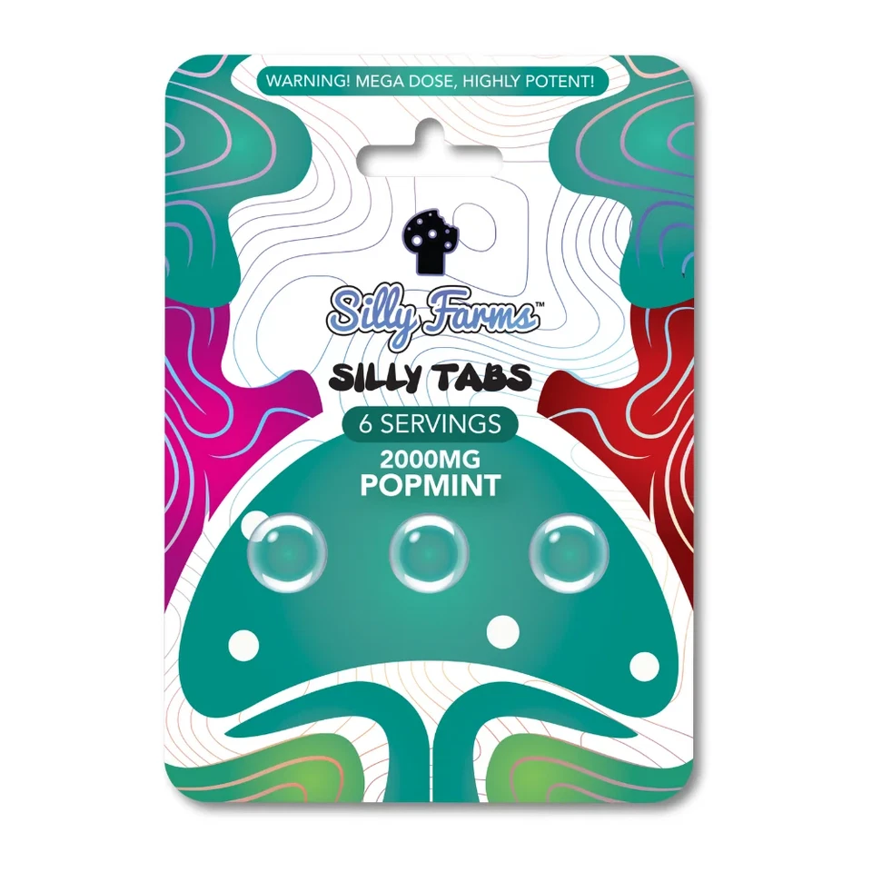 Tabletas de hongos SILLY FARMS - COMO NUEVA - Silly Tabs - Punto - Casa del árbol - Polkadot Foto 1 de 1