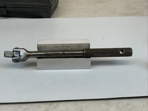 Craftsman Circle-H Ⓗ 1/4 Drive 6in. Flex Handle, Knurled Grip, USA - Picture 1 of 8
