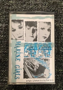 Marine Girls – Lazy Ways / Beach Party – UK cassette album, 1984 - Picture 1 of 5
