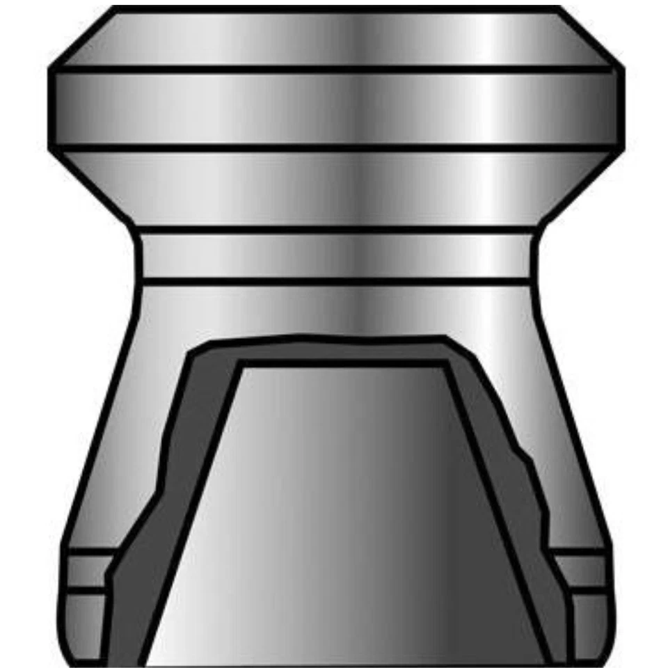 Lyman 2654112 Shotgun Bullet Mould Sabot Slug 12 ga Black Steel Hollow Base - Image 1 of 1