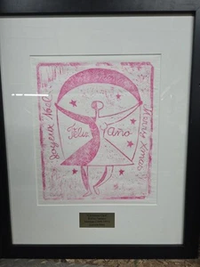 Rufino Tamayo (Mexikaner, 1899-1991). Weihnachtskarte Familie Tamayo - Bild 1 von 6