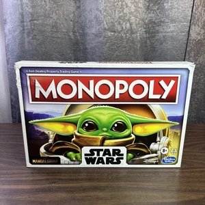 Monopoly Board Game Star Wars The Mandalorian - Picture 1 of 18