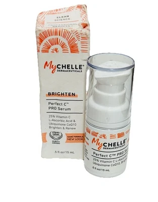 Perfect C PRO Serum Brighten .5 Oz By MyChelle Dermaceuticals, New Box Damaged - Image 1 of 4