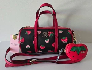 Juicy Couture Sweet N Juicy Strawberry Barrel Bag NWT - Picture 1 of 1