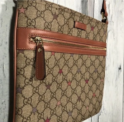 Сумка через плечо Gucci ограниченный выпуск GG Star с принтом монограммы - Изображение 1 из 4