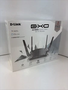 D-Link EXO AC1900 Dual Band Smart Mesh (DIR-1960-US) WiFi Router New Sealed - Picture 1 of 6