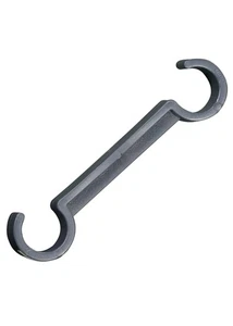 80 Pack Dark Gray Large Poly Folding Clip to connect Poly Chairs by Chivari - Picture 1 of 6